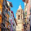 Pamplona Buildings Diamond Painting