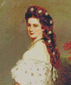 Queen Empresse Elizabeth Of Austria Sisi Diamond Painting