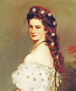 Queen Empresse Elizabeth Of Austria Sisi Diamond Painting