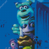 Randall And The Other Monsters Diamond Painting