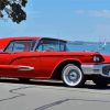 Red Ford Thunderbird Car Diamond Painting