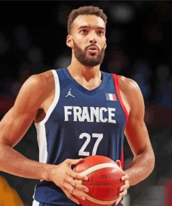 Rudy Gobert French Basketballer Diamond Painting