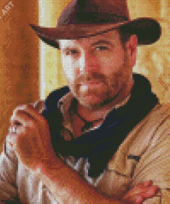 Television Presenter Josh Gates Diamond Painting