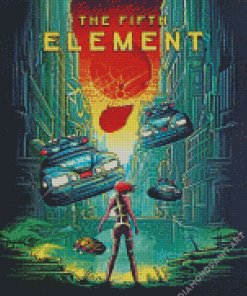 The Fifth Element Poster Art Diamond Painting