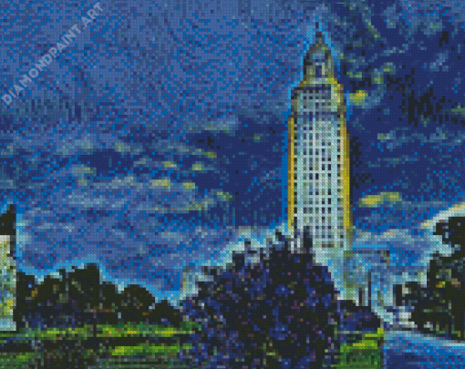 Van Gogh Baton Rouge Diamond Painting