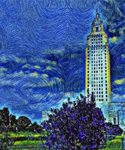 Van Gogh Baton Rouge Diamond Painting