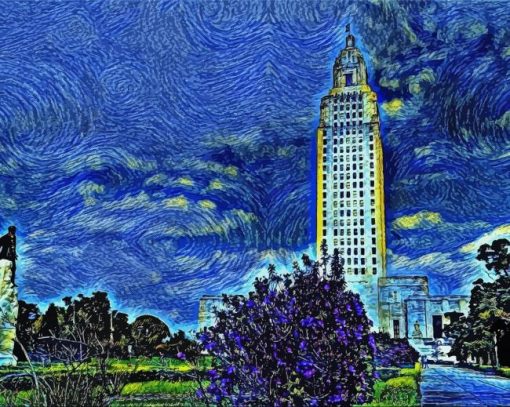 Van Gogh Baton Rouge Diamond Painting