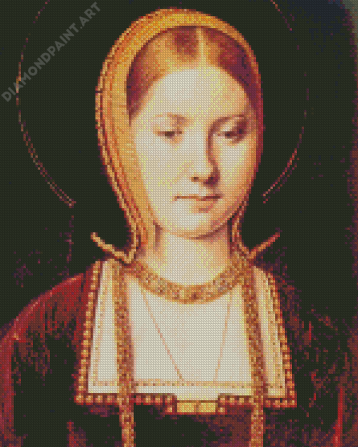 Vintage Catherine Of Aragon Diamond Painting