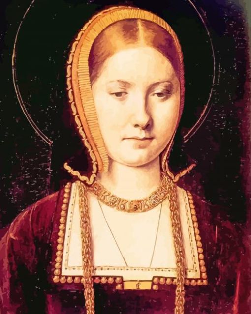 Vintage Catherine Of Aragon Diamond Painting