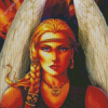 Warrior Ariel Angel Diamond Painting