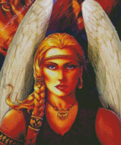 Warrior Ariel Angel Diamond Painting