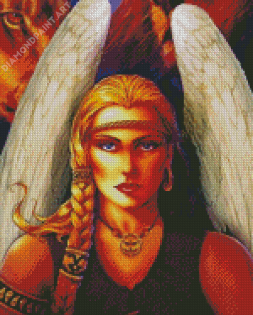 Warrior Ariel Angel Diamond Painting