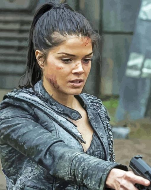 Warrior Octavia Blake Diamond Painting