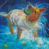 Wet Dog Art Diamond Painting