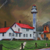 Whitefish Point Lighthouse Diamond Painting