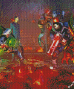 Xcom Video Game Diamond Painting