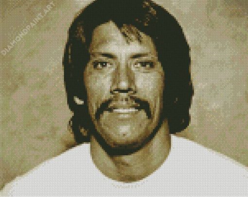 Young Danny Trejo Diamond Painting