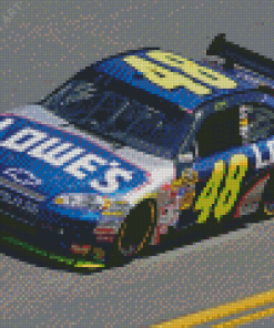 48 Nascar Race Diamond Painting