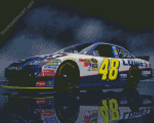 48 Nascar Car Diamond Painting