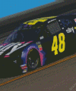 48 Nascar On Road Diamond Painting