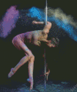 Aesthetic Pole Dancer Diamond Painting