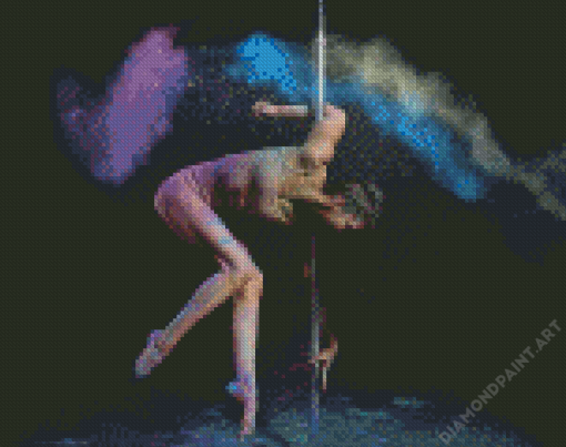 Aesthetic Pole Dancer Diamond Painting