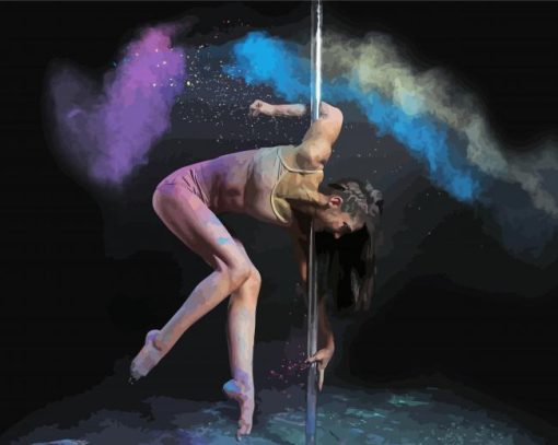 Aesthetic Pole Dancer Diamond Painting