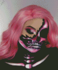 Aesthetic Skeleton Beauty Diamond Painting