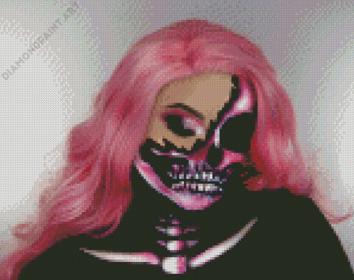 Aesthetic Skeleton Beauty Diamond Painting