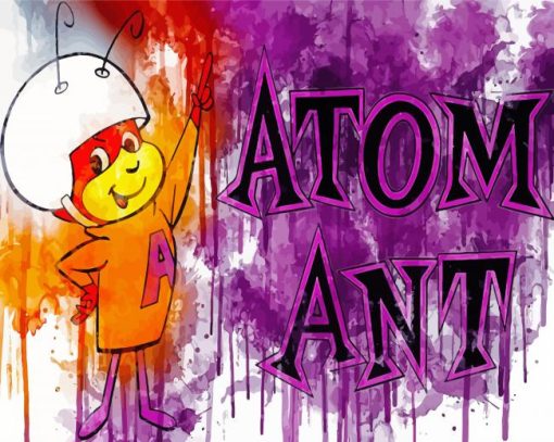 Atom Ant Cartoon Character Diamond Painting