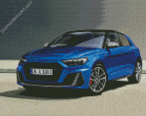 Audi The A1 Sport Car Diamond Painting