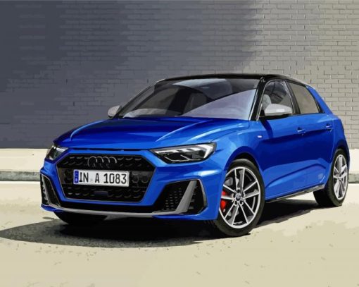 Audi The A1 Sport Car Diamond Painting