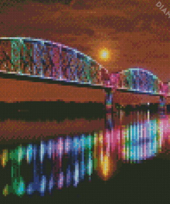 Big Four Bridge Louisville Diamond Painting