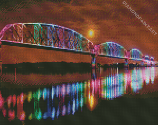 Big Four Bridge Louisville Diamond Painting