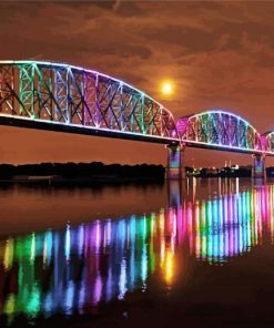 Big Four Bridge Louisville Diamond Painting