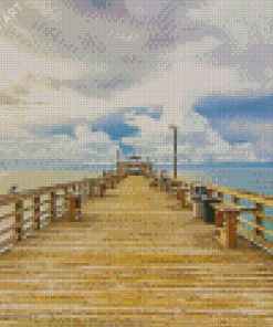 Boardwalk Myrtle Beach Pier Diamond Painting