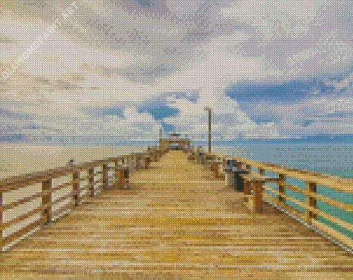 Boardwalk Myrtle Beach Pier Diamond Painting