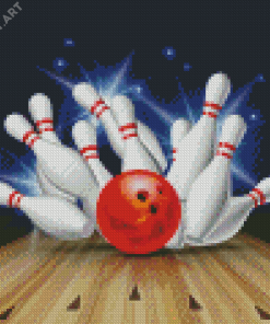 Bowling Art Diamond Painting