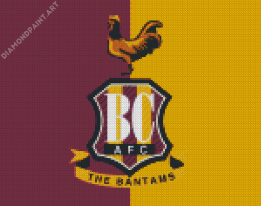 Bradford City Logo Diamond Painting