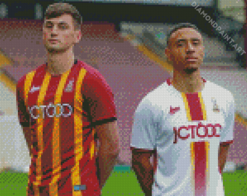 Bradford City Players Diamond Painting