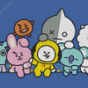 Bt21 Animation Diamond Painting