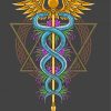 Caduceus Diamond Painting