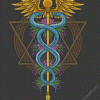 Caduceus Diamond Painting