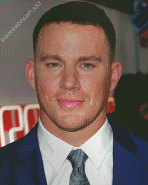 Channing Tatum Actor Diamond Painting