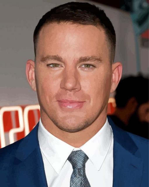 Channing Tatum Actor Diamond Painting