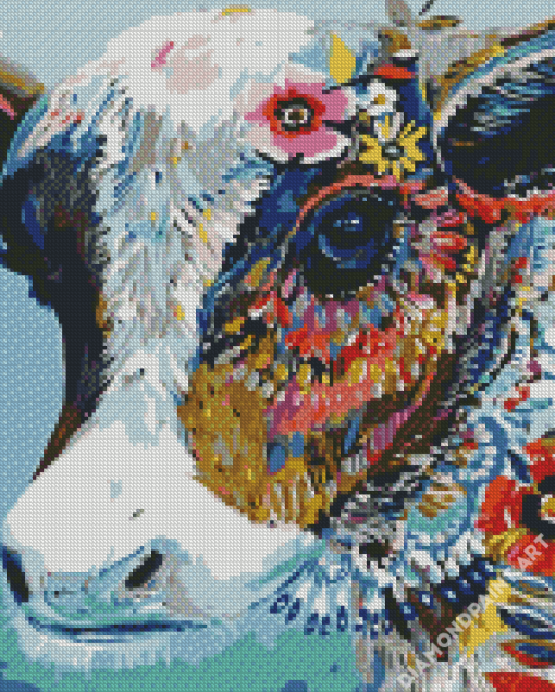 Colourful Cattle Diamond Painting