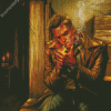 Constantine Smoking Diamond Painting