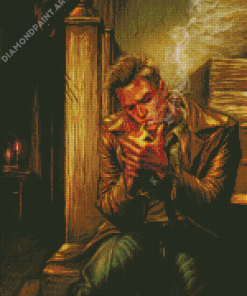 Constantine Smoking Diamond Painting