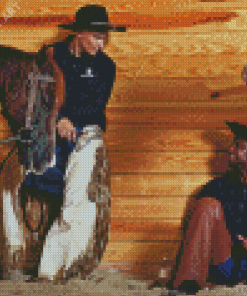 Cowboys And Horses Diamond Painting