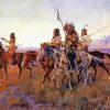 Cowboys And Indians Art Diamond Painting